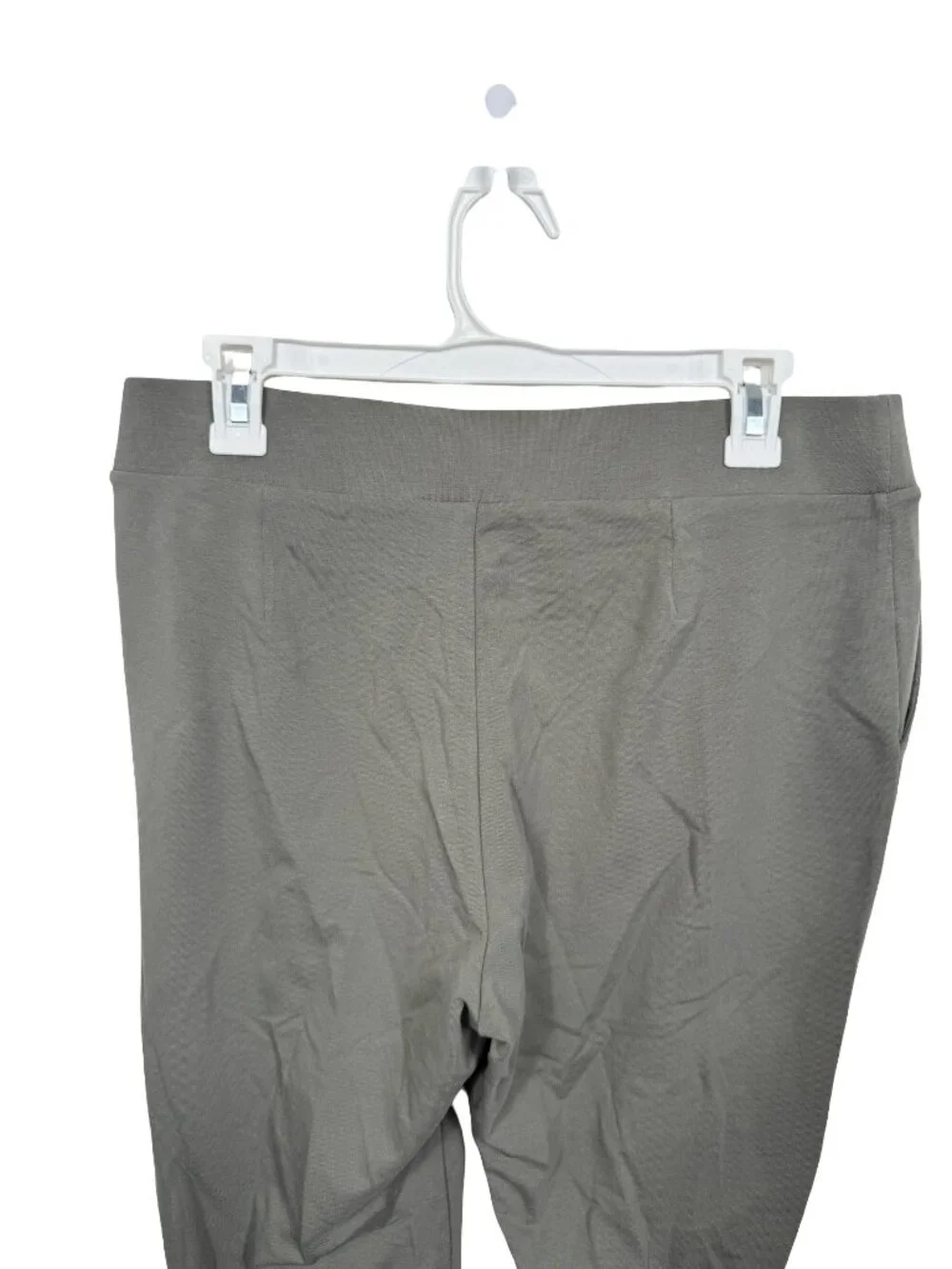 Pure Jill J Jill Affinity French Terry Slim Leg Pants Medium Sage Green Pull On